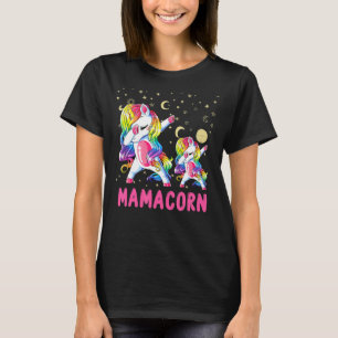 Mamacorn Unicorn Mama Baby Mother Day T-Shirt