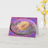 Mamageburtstagskarte Karte (Gelbe Blume)