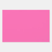 MaMagical Pink Kitsch Wasserfarbe Ditsy Weihnachte Geschenkpapier Set (Vorderseite 3)