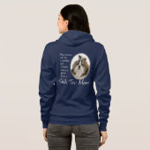 MamaHoodie Shih Tzu Hoodie (Schwarz voll)