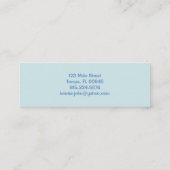 Mamakarte, persönliche Telefonkarte Telefonnummerkarte (Rückseite)