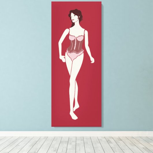 Mama'lady Leinwanddruck (Insitu (Holzboden))