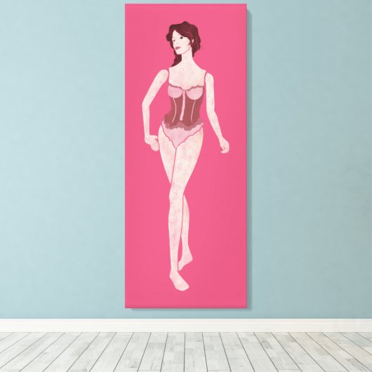 Mama'lady Leinwanddruck (Insitu (Holzboden))