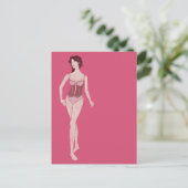 Mama'lady Postkarte (Stehend Vorderseite)