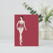 Mama'lady Postkarte (Stehend Vorderseite)