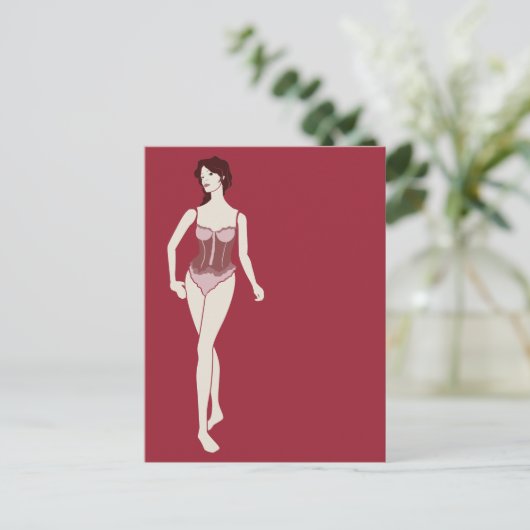 Mama'lady Postkarte (Stehend Vorderseite)