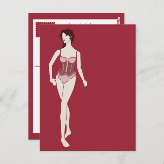 Mama'lady Postkarte (Vorne/Hinten)