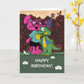 Mamamacanz | Happy Birthday Card Karte (Gelbe Blume)