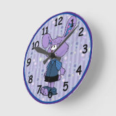 Mamamacanz Round Clock Runde Wanduhr (Winkel)