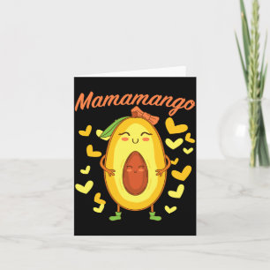 Mamamango Mutter Muttertag Frauen Schwangerschaft Karte