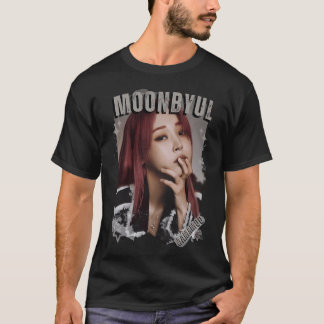 Mamamooo Moonbyul Kpop Frauen Gruppe Scrapbook Col T-Shirt
