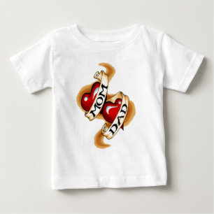 Mama'n-Vater Baby T-shirt