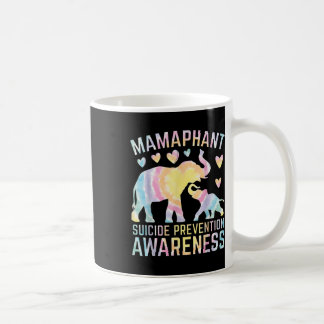 Mamaphant Suizidpräventionsbewusstsein Mama Elepha Kaffeetasse