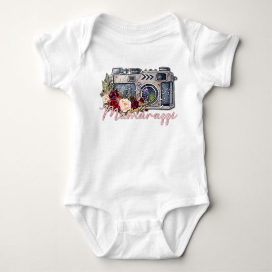 Mamarazzi Baby Strampler (Vorderseite)