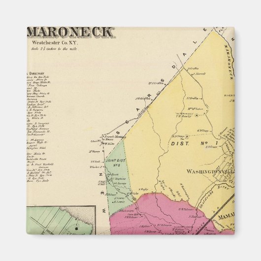 Mamaroneck Town, Orienta Magnet (Vorne)
