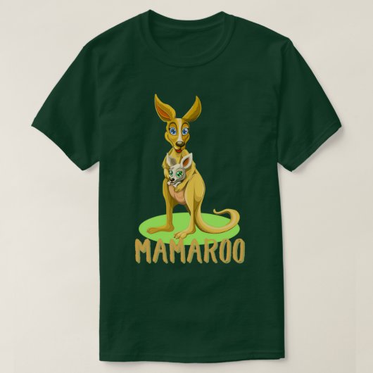 MAMAROO Kangaroo Mütter Day T-Shirt (Design vorne)