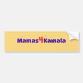 Mamas4Kamala Autoaufkleber (Vorne)