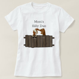 Mamas Albern Duo 2 Ziegen T-Shirt