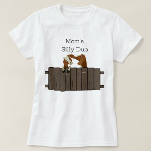Mamas Albern Duo 2 Ziegen T-Shirt