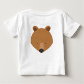 Mamas Baby Bear Baby T - Shirt (Rückseite)