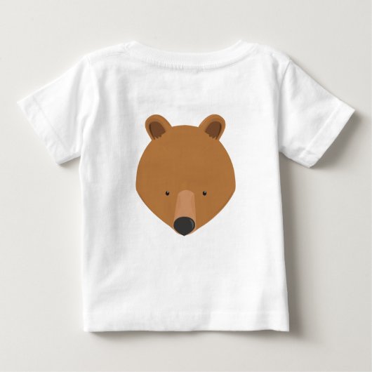 Mamas Baby Bear Baby T - Shirt (Rückseite)