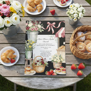 Mamas Blumenmarkt-Brunch am Muttertag Einladung