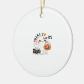 Mamas Boo - Niedliches Kawaii Halloween Boo 2025 G Keramik Ornament (Links)