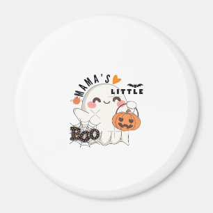 Mamas Boo - Niedliches Kawaii Halloween Boo 2025 G Magnet