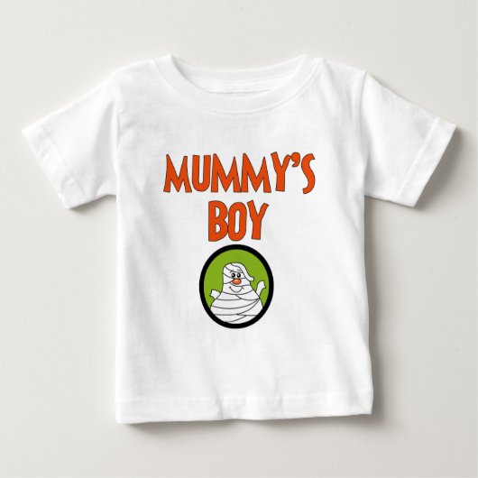Mama's Boy Halloween-Hemden und Geschenke Baby T-shirt (Vorderseite)