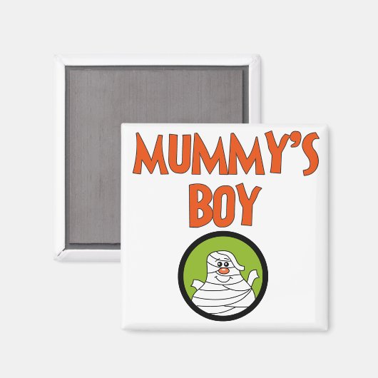 Mama's Boy Halloween-Hemden und Geschenke Magnet (Vorderseite/Rückseite)