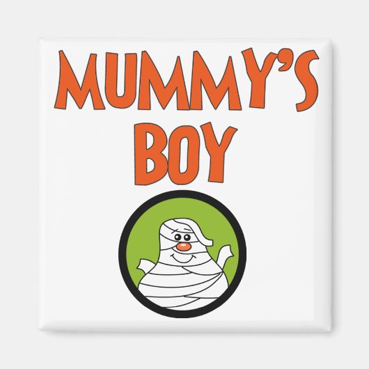 Mama's Boy Halloween-Hemden und Geschenke Magnet (Vorne)