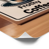 Mama's Cafe Postkarte Poster (Ecke)