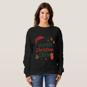 Mama's Christmas crew Santa's hat Sweatshirt (Vorne ganz)