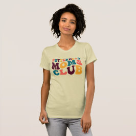 Mamas-Club Groovy Summer Vibes Sad Beige T-Shirt