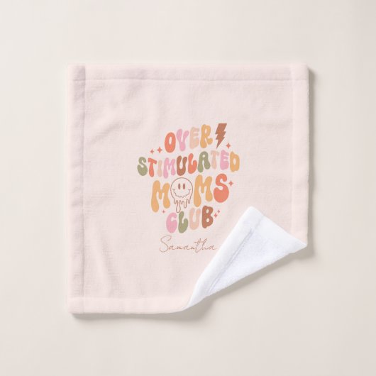 Mamas Club - Relativ und real Badhandtuch Set (Waschlappen)