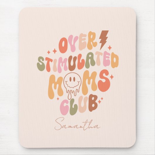 Mamas Club - Relativ und real Mousepad (Vorne)