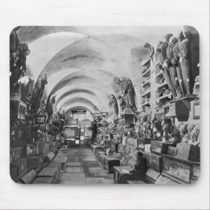 Mamas der Katakombe von Palermo, Italien Mousepad