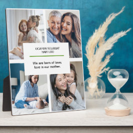 Mamas, die Babys Muttertagskurse halten Plaque Fotoplatte