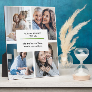 Mamas, die Babys Muttertagskurse halten Plaque Fotoplatte