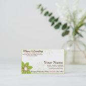 Mamas, die Finanzfreiheits-Geschäfts-Karte Visitenkarte (Stehend Vorderseite)