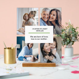 Mamas, die Muttertagskurse für Babys halten Acrylschild