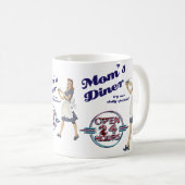 Mamas Diner Kaffeetasse (VorderseiteRechts)