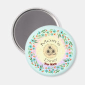 Mamas Diner-Magnet Magnet (Vorderseite/Rückseite)