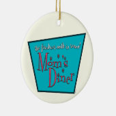 Mamas Diner: Stillzeit Keramik Ornament (Rechts)