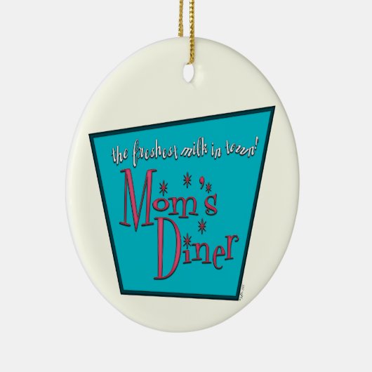 Mamas Diner: Stillzeit Keramik Ornament (Rechts)