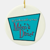 Mamas Diner: Stillzeit Keramik Ornament (Hinten)