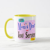 Mamas Diner und Taxi Service Sonniges Sprichwort T Tasse (Links)