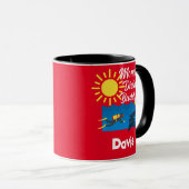Mamas Diving Buddy Design - Combo-Tasse Tasse (VorderseiteRechts)
