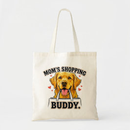 Mamas Einkaufsbegleiter Golden Retriever Tragetasche