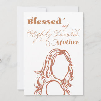 Mamas Elegante Stationery Card Einladung